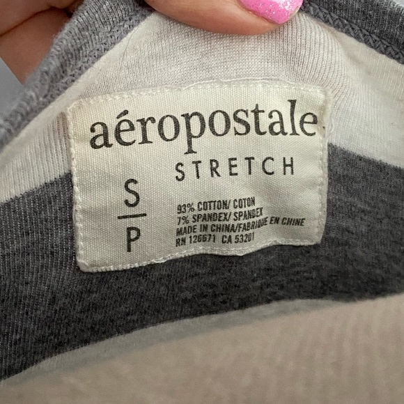 Aeropostale Stripe Stretch Long Sleeve - Picture 3 of 3